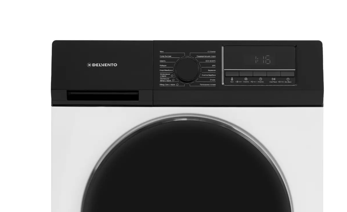 9154895 Стиральная машина Delvento VHC901 белый STDN-0073274 - Вид №5