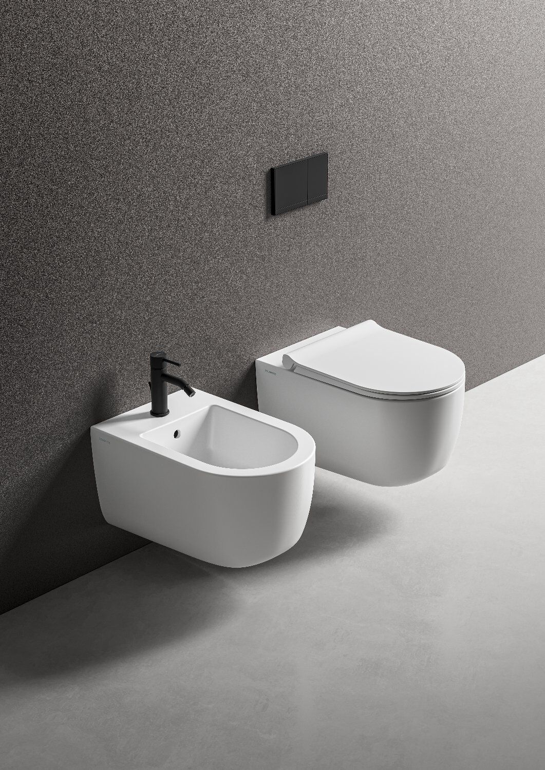 Керамический подвесной туалет Ceramica Dolomite круглый мирт ARCH-00035158 - Вид №2