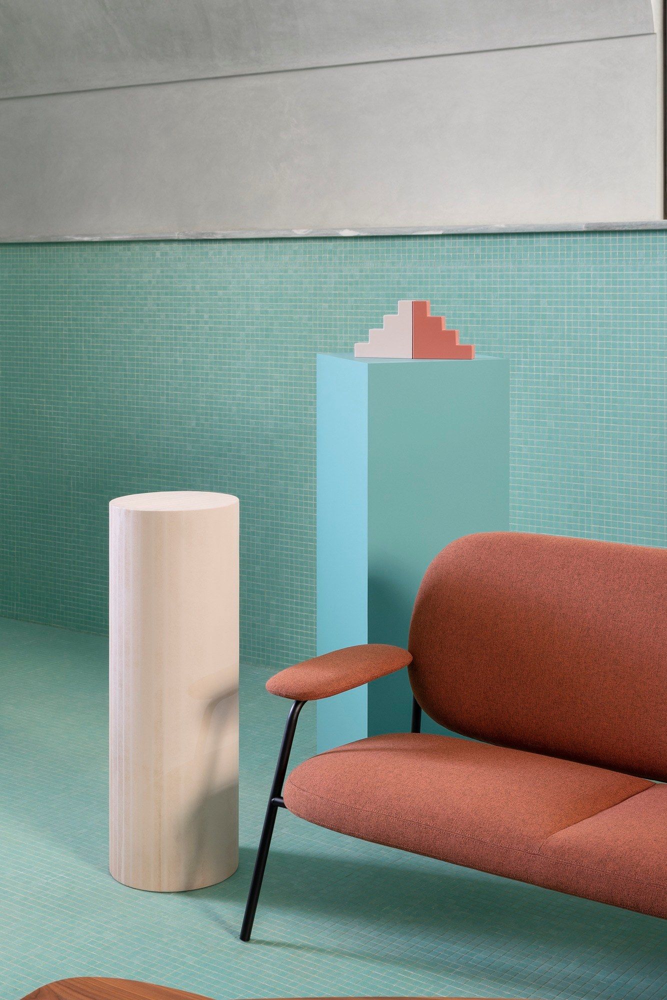 3-местный тканевый диван Saba Italia Philo ARCH-00017687 - Вид №2