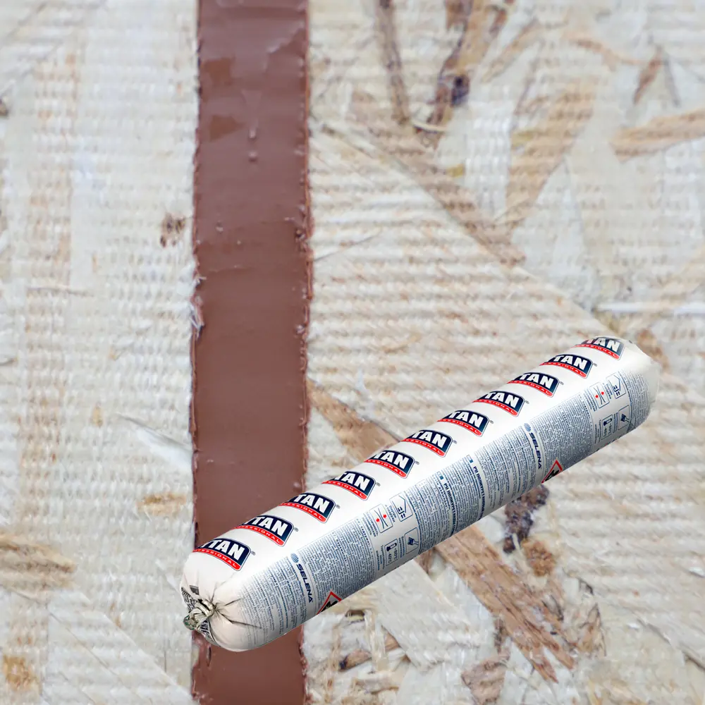 Герметик Tytan Professional PU 25 600 мл цвет коричневый STLM-2080818