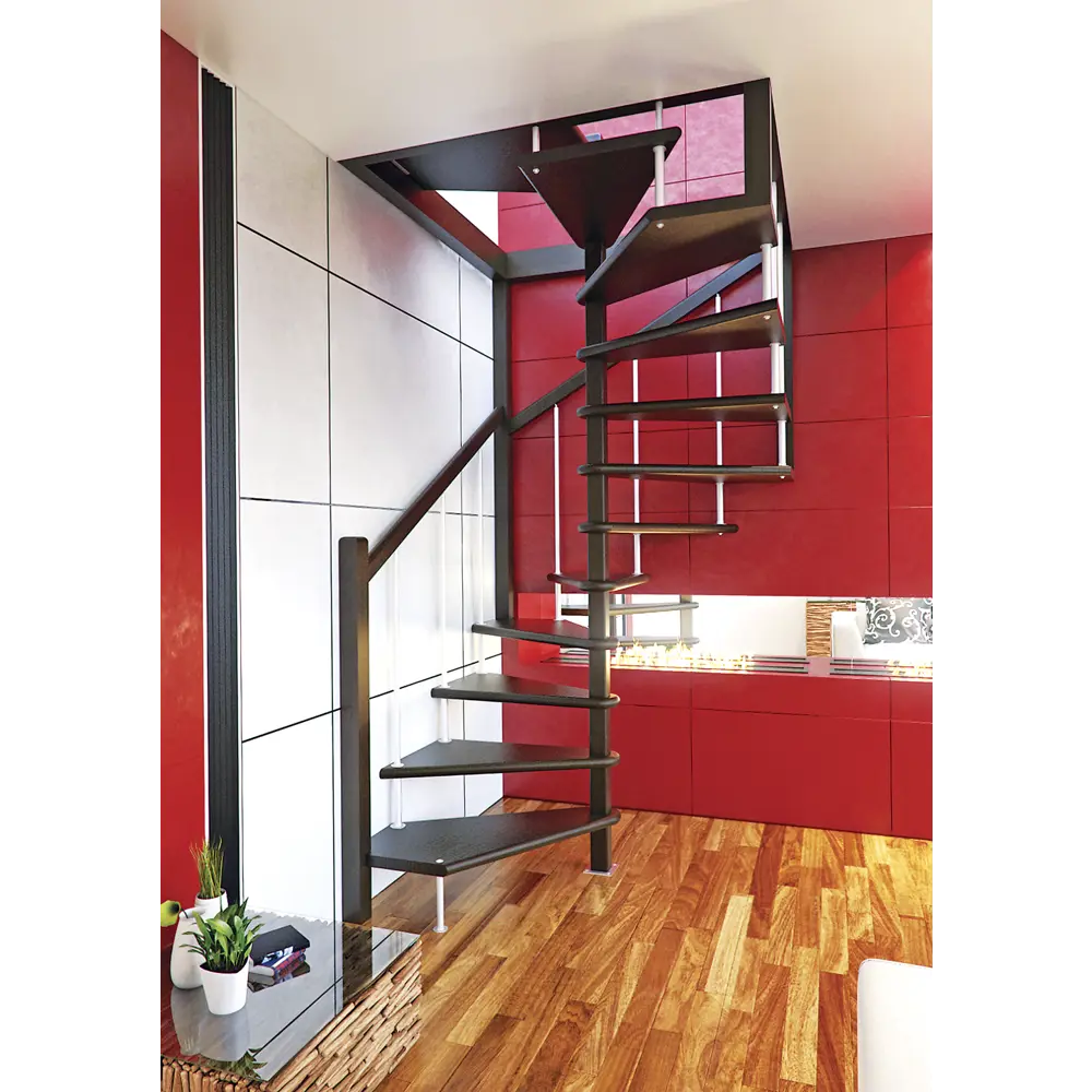 Лестница поворотная 270° ЛЕС-10 универсальная ЛЕСЕНКА STLM-2158764 - Вид №2