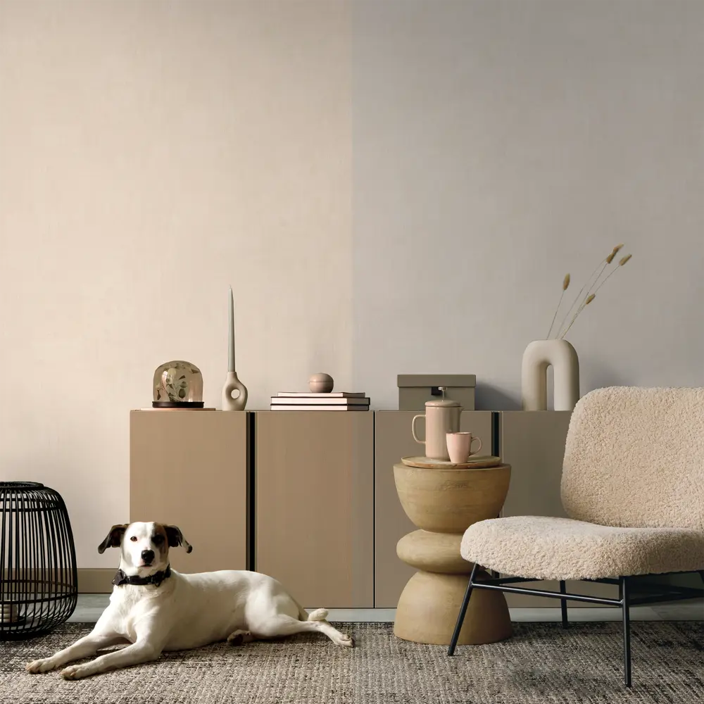 Обои флизелиновые Wallsecret Boho бежевые 8846-15 STLM-2152232 - Вид №4