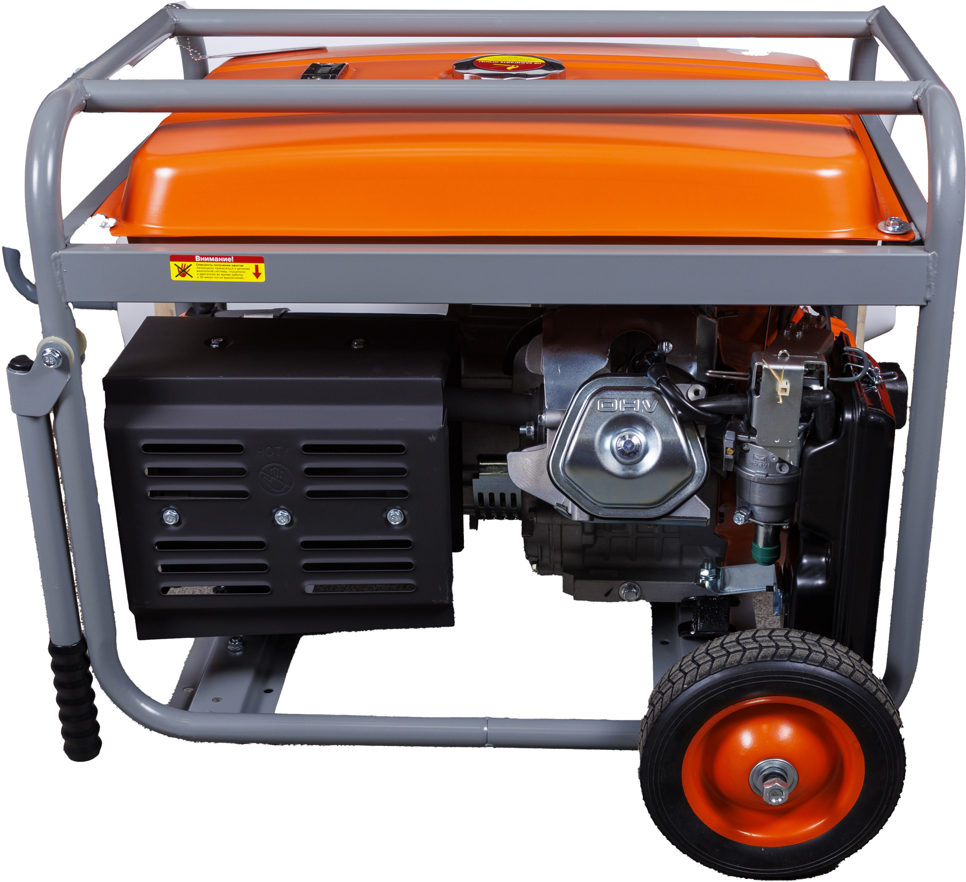 Электрогенератор   бензиновый Кратон GG-7500-EM-ATS 9126395 STDN-0054110 - Вид №3