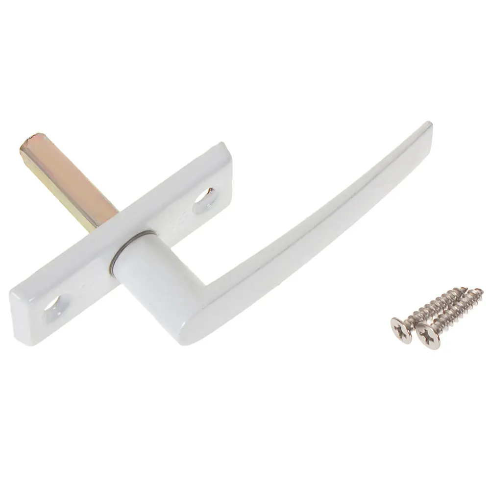 Завертка оконная Palladium ЦАМ 22 мм цвет белый STLM-2060653 - Вид №1