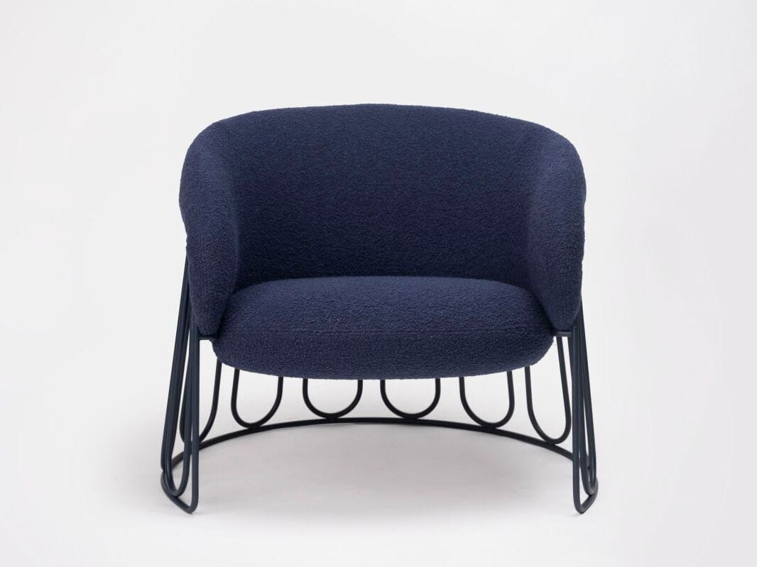 Ткань сани стул с подлокотниками ONDARRETA Ginger ARCH-00044766