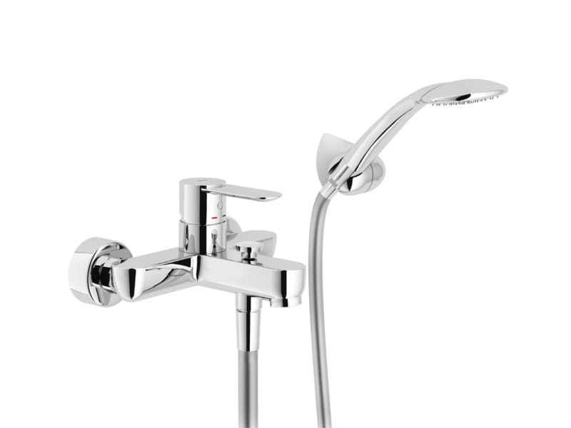 Настенный смеситель для ванны с ручным душем Nobili песок ARCH-00098235