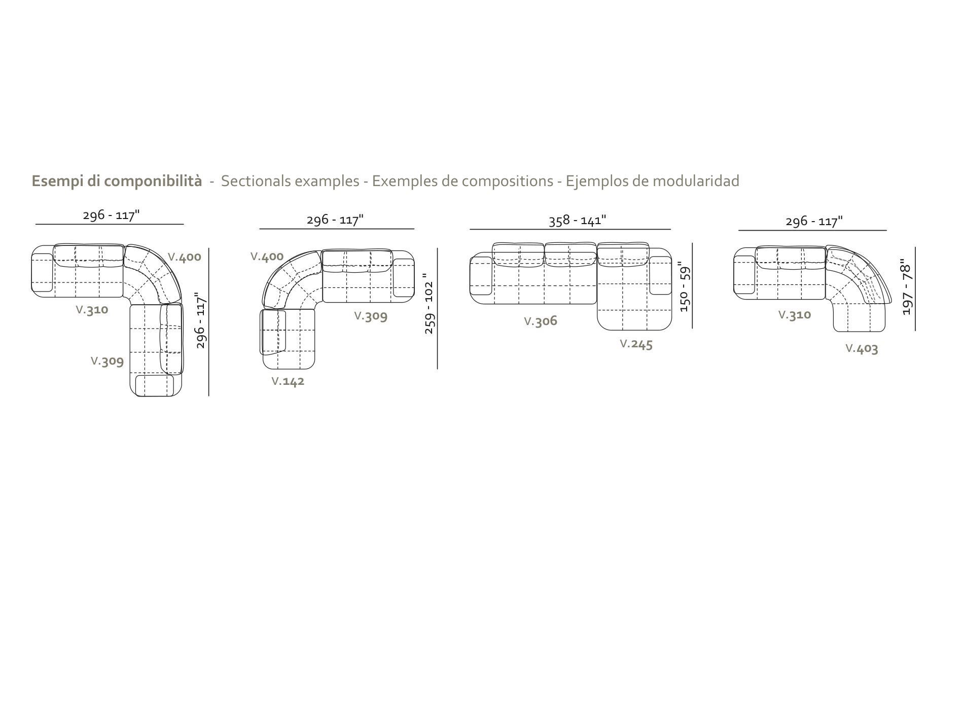 2-местный кожаный диван Max Divani BOGART ARCH-00057743 - Вид №5