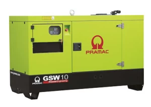 Дизельный генератор Pramac GSW10P в кожухе