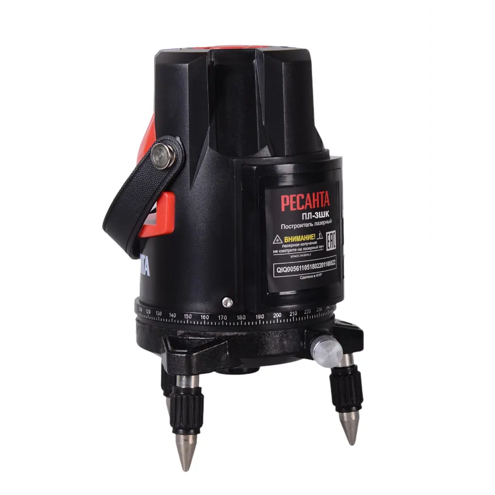 Уровень лазерный Ресанта ПЛ-3ШК штатив, 20 м STLM-2140569 - Вид №6