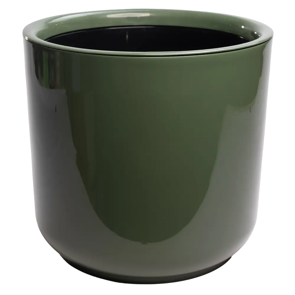 Кашпо Evergreen Design Дельта 28x30x30 см v17.3 л пластик нефрит STLM-2142832