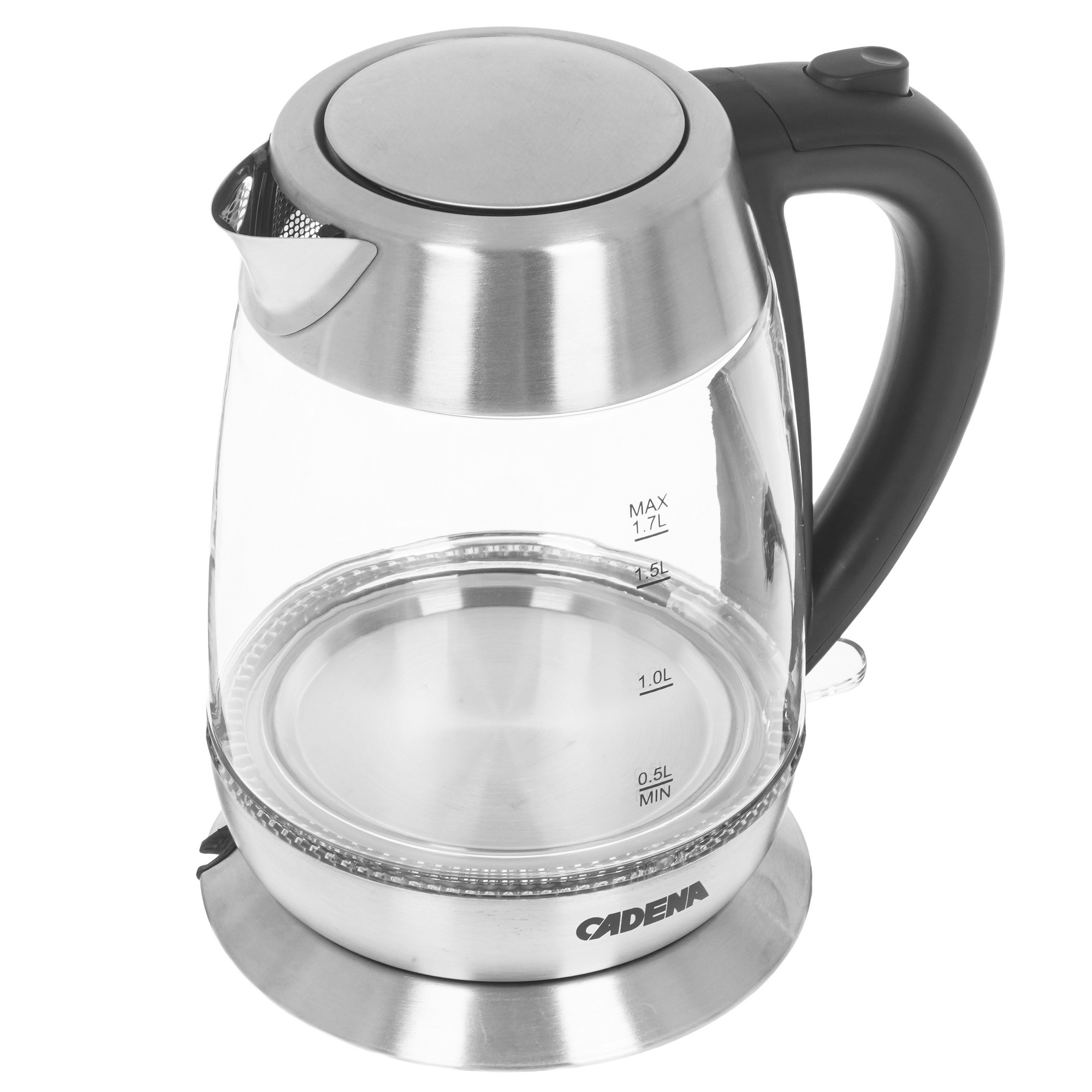 9227007 Электрочайник CADENA KC501G серый STDN-0141115 - Вид №2