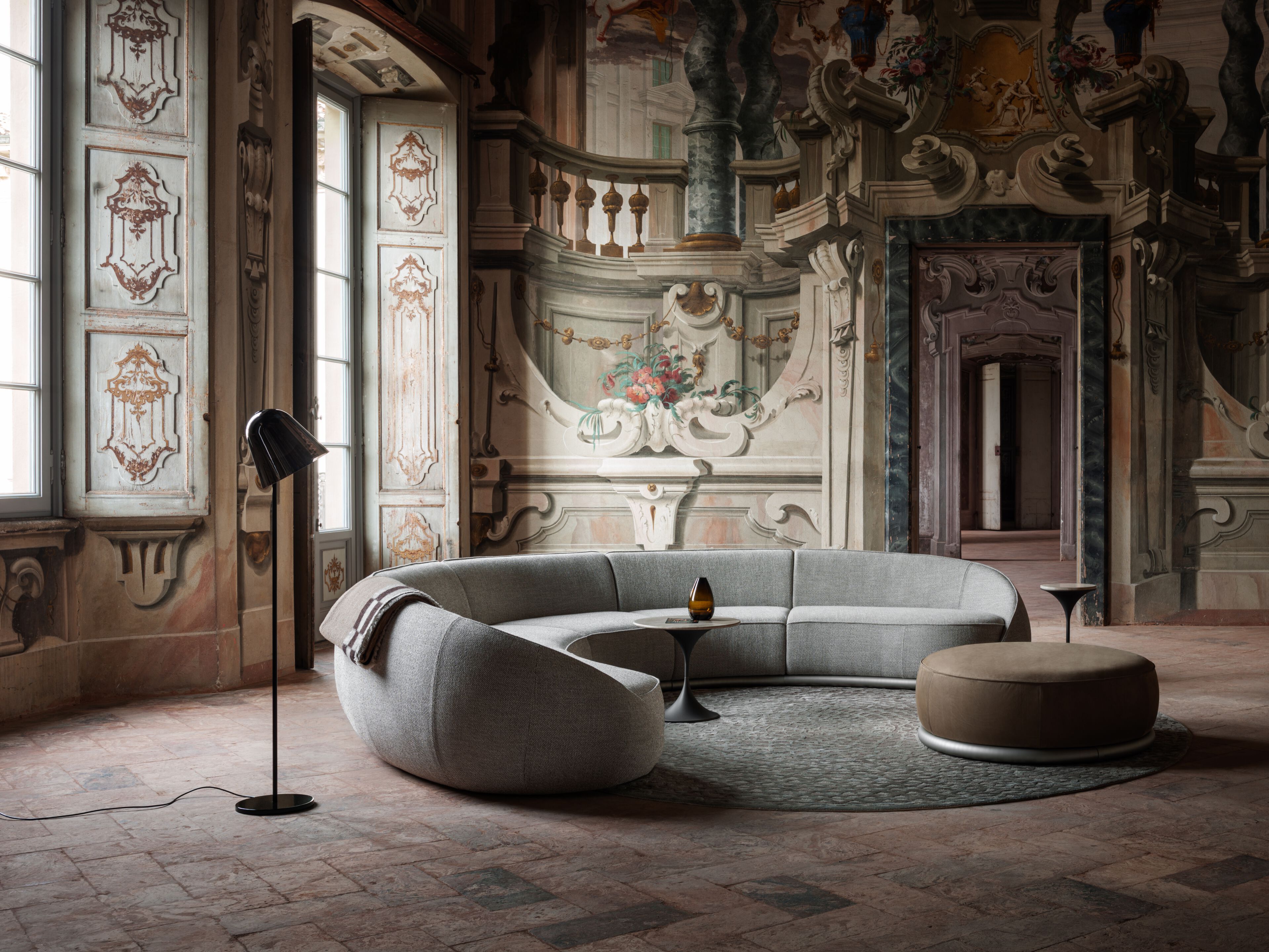 Круглый пуф GHIDINI1961 объятия ARCH-00141906 - Вид №7