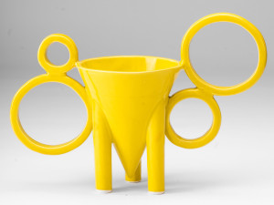 Керамическая ваза / контейнер