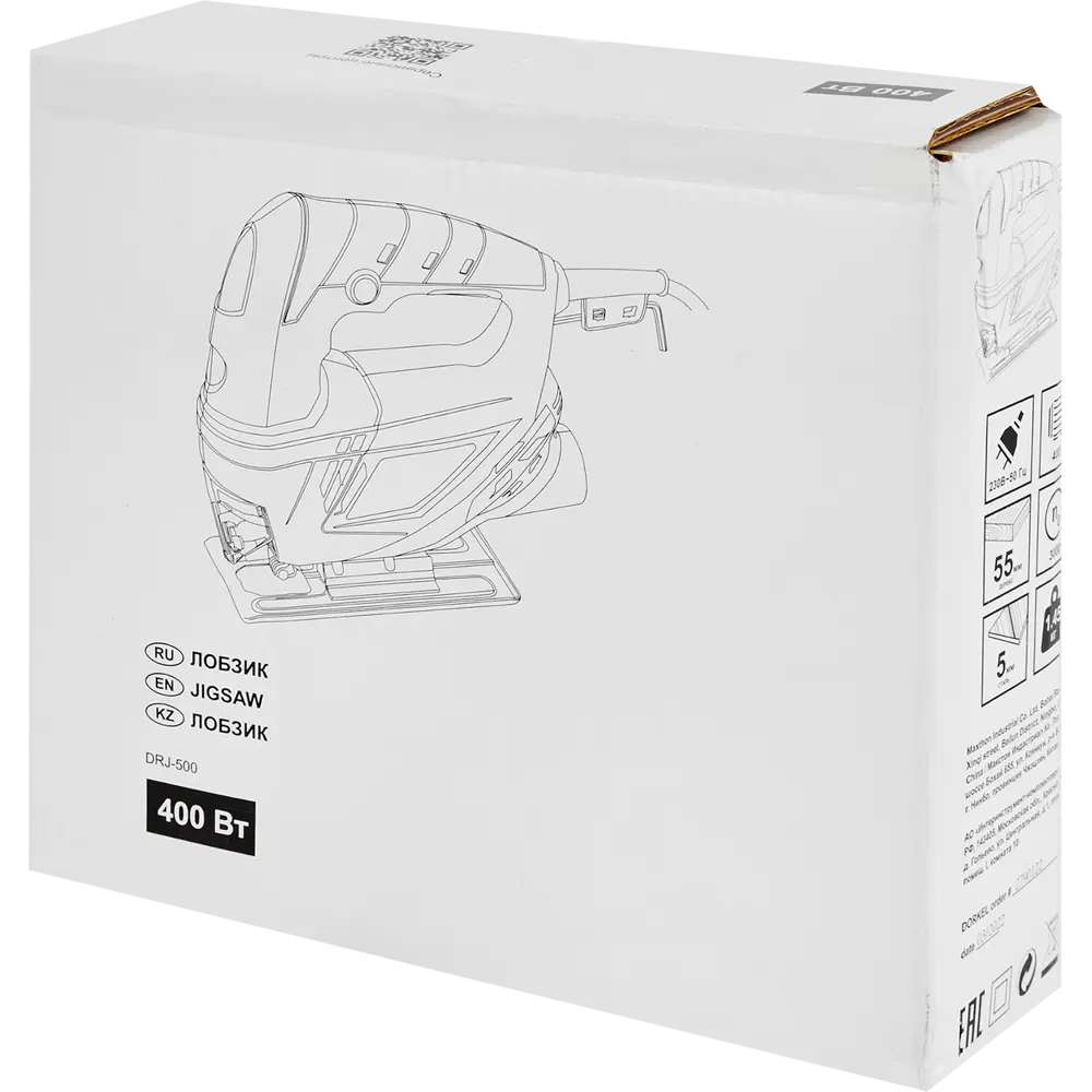 Лобзик сетевой DRJ-500, 400 Вт Santreyd STLM-2157553 - Вид №6