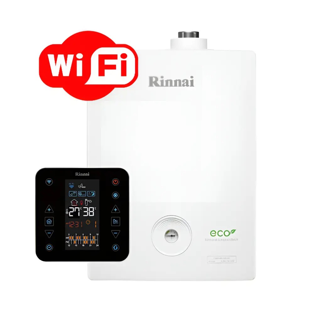 Газовый котел конвекционный 19 кВт Rinnai BR-UE WIFI 498900415 одноконтурный настенный