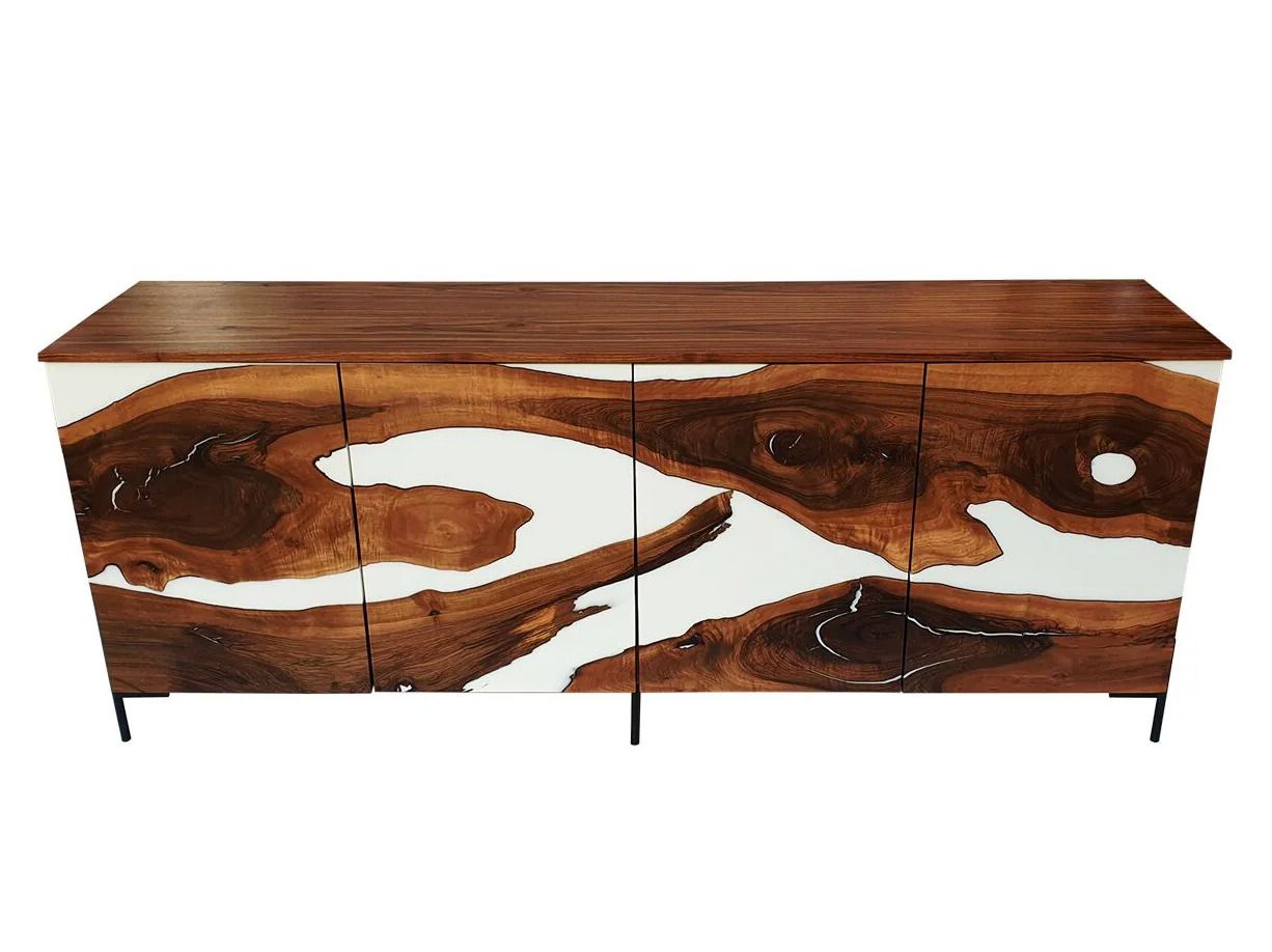 Шкаф из орехового дерева и смолы с распашными дверями Legnor LEG2408802 / LEG2408808 ARCH-00125659 - Вид №5