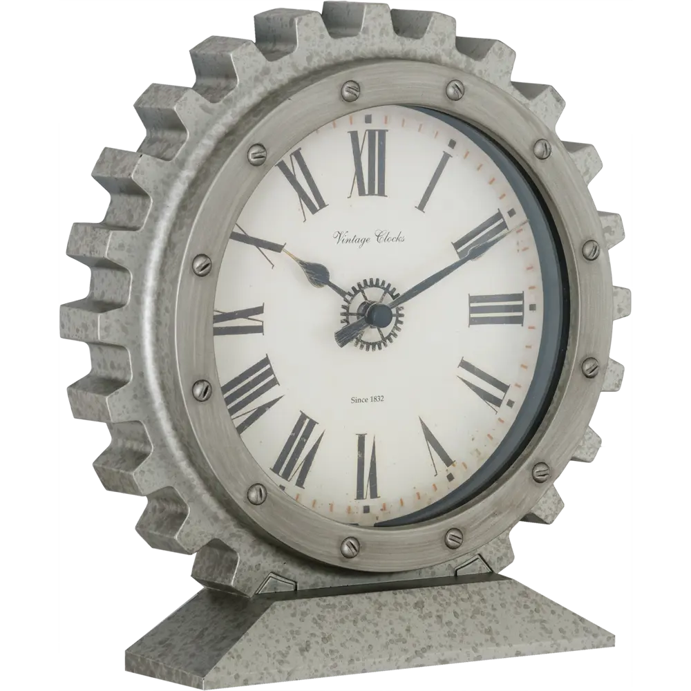 Часы настольные Atmosphera Vintage 20.3х21.7 см, цвет серый STLM-2059100 - Вид №2