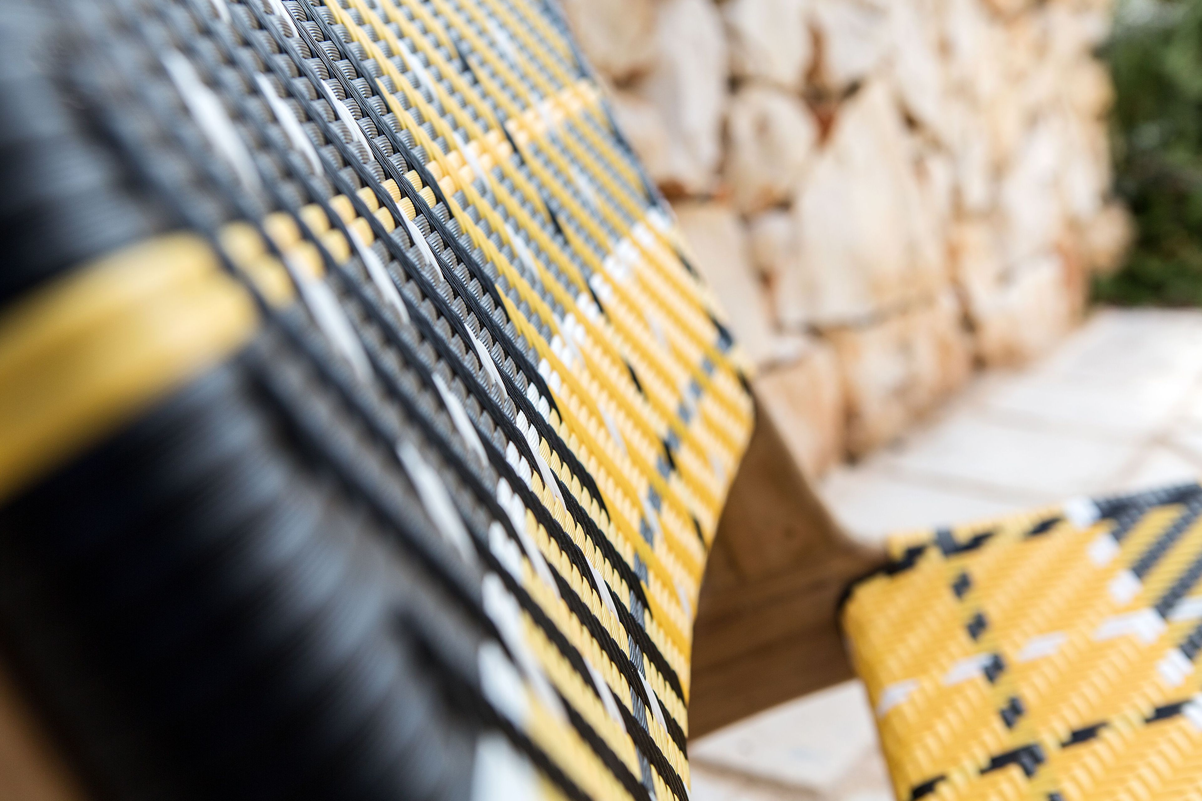 Садовое кресло из тикового дерева и синтетической ткани cbdesign Vienna Relax ARCH-00041545 - Вид №9