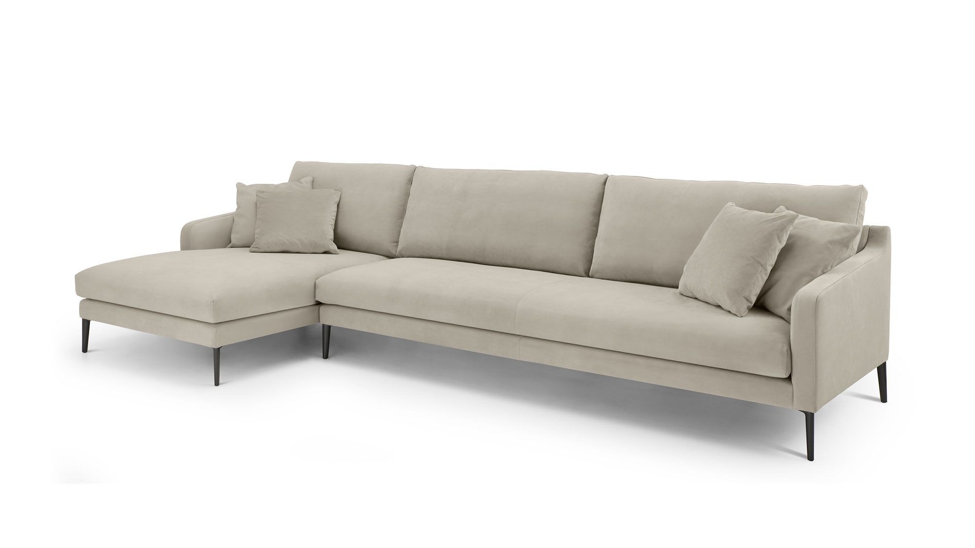 Тканевый диван с полуостровом FIAM ITALIA CONDENSE ARCH-00125948 - Вид №2