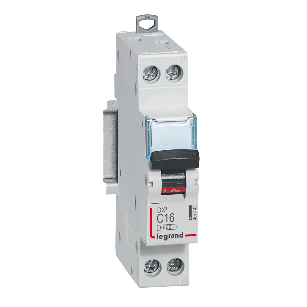 Автоматический выключатель Legrand DX3 1п/N С16 А 6кА/10кА STLM-2064720