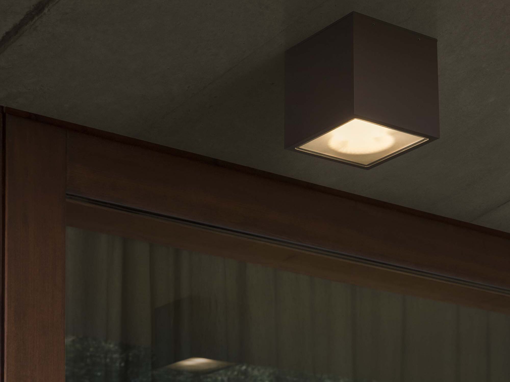 Открытый светодиодный потолочный светильник Ideal Lux TECHO PL1 SQUARE ARCH-00141160 - Вид №7