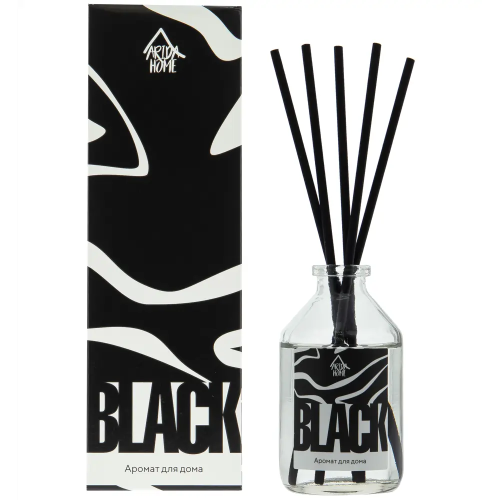 Ароматический диффузор Arida Home Black 50 мл STLM-2043322