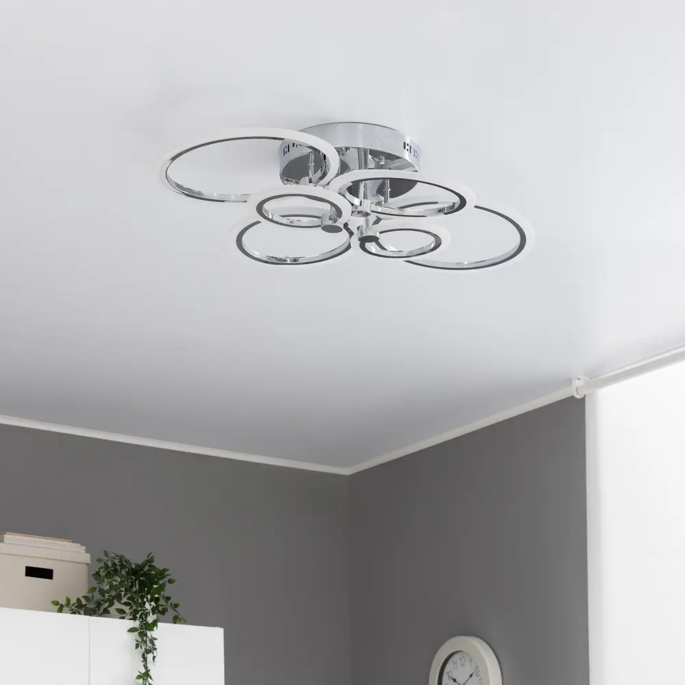 Люстра СЕМЬ ОГНЕЙ SF7098 с регулируемым светом и пультом ДУ 84168091 STLM-0046688 - Вид №15