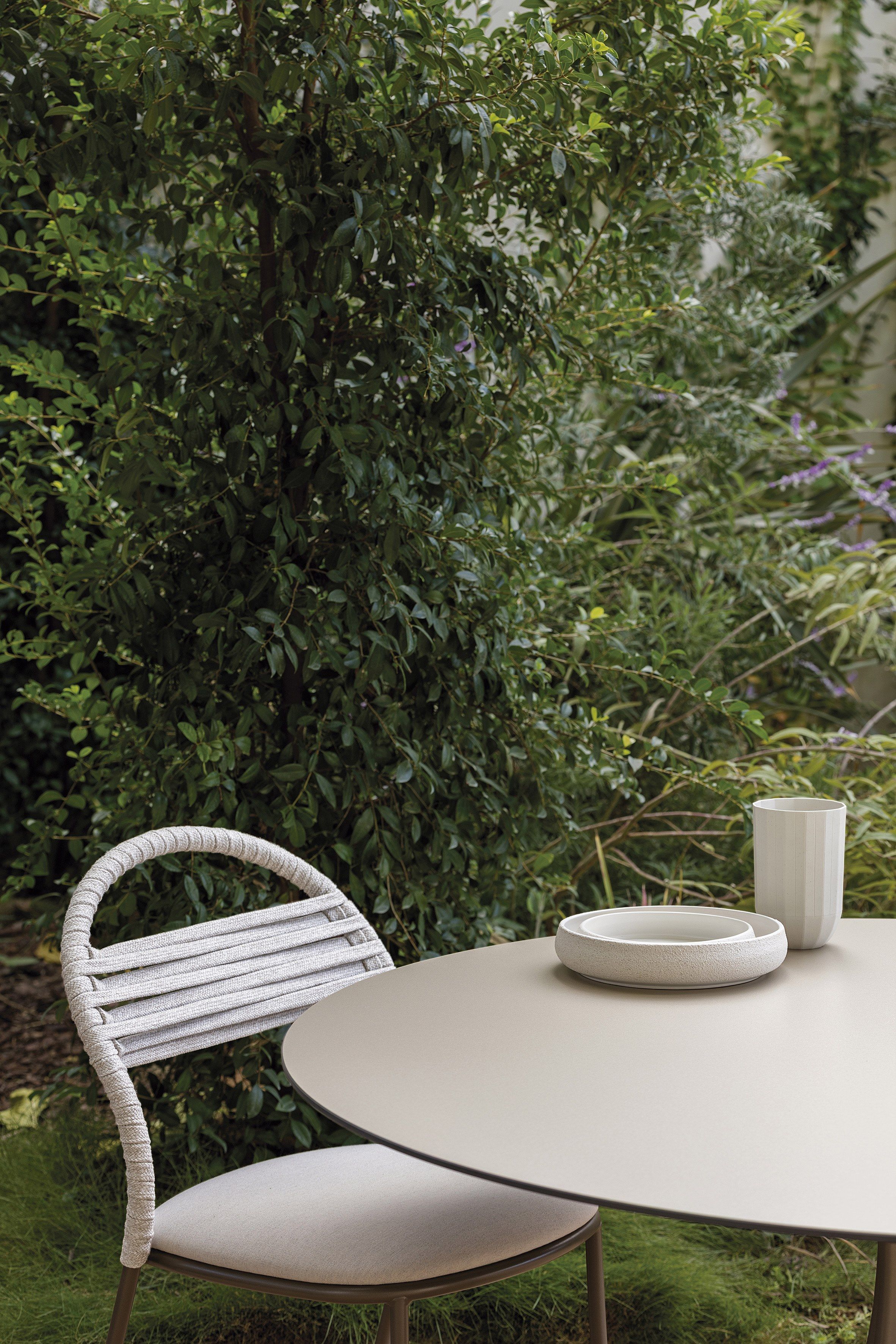 Штабелируемый садовый стул с открытой спинкой EXPORMIM лепесток ARCH-00010402 - Вид №2