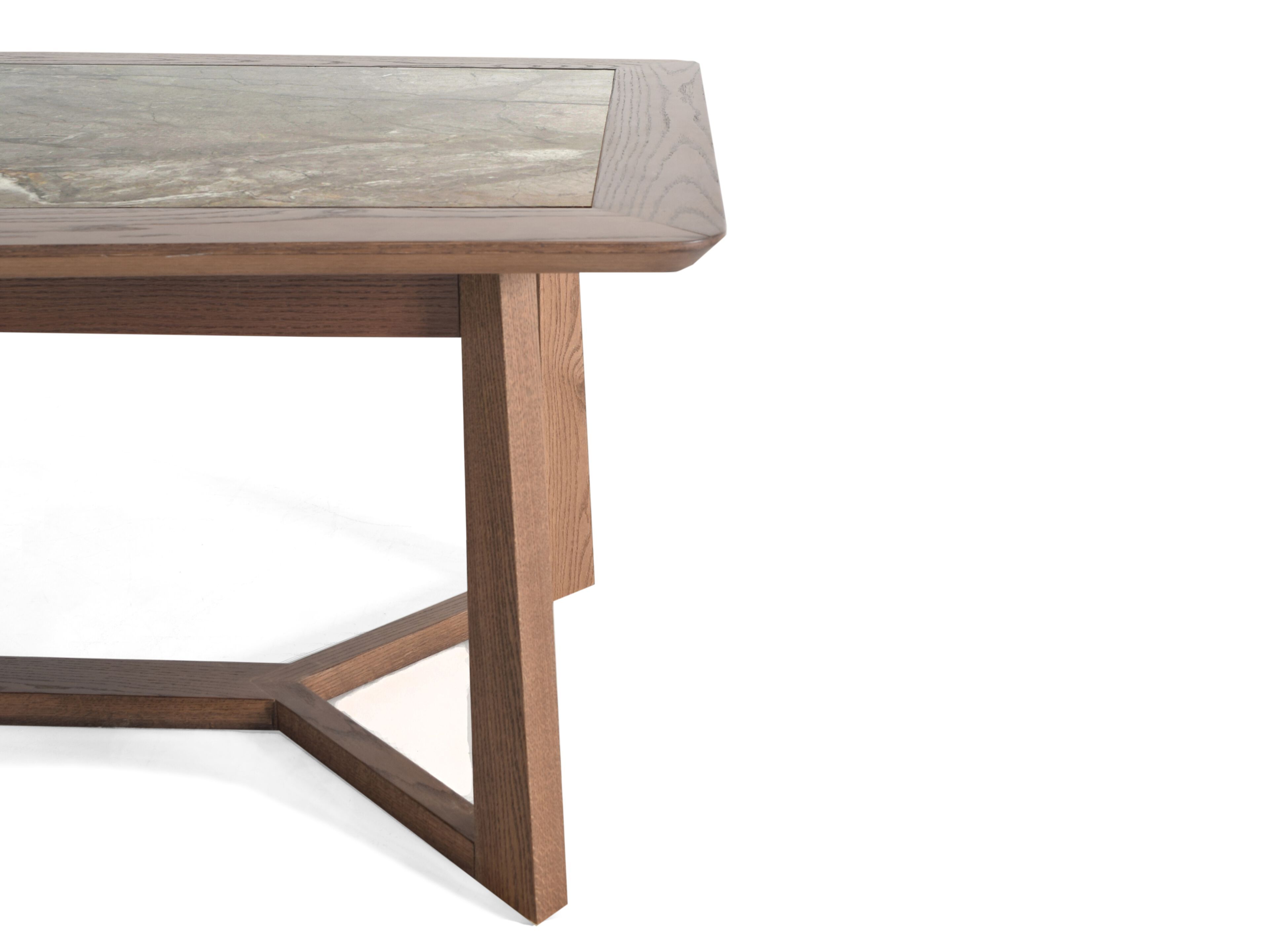 Деревянный прямоугольный обеденный стол с мраморной столешницей ABLE CHARISSA ARCH-00135363 - Вид №2