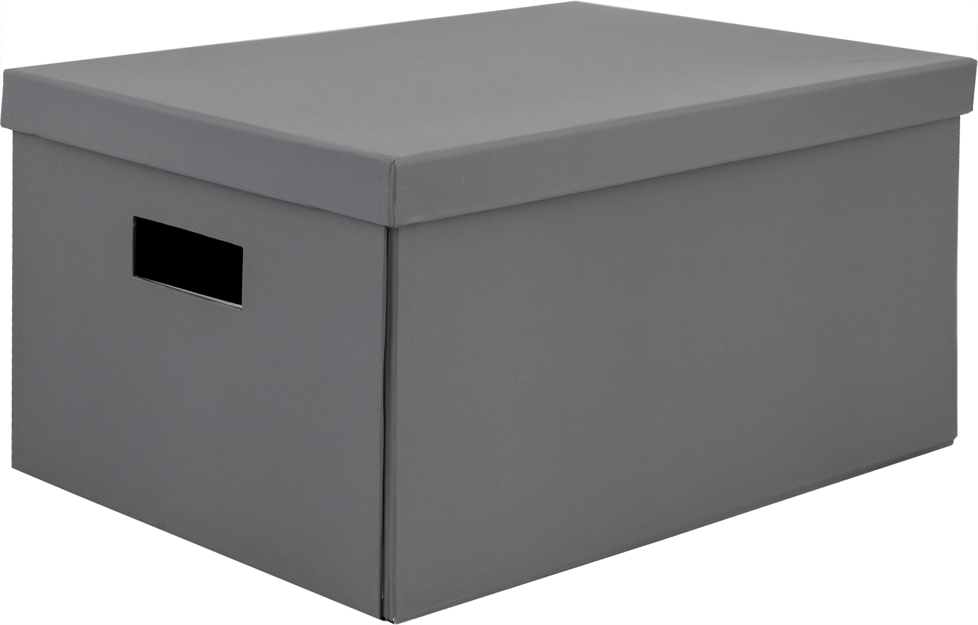 82861131 Коробка складная 40x28x20 см картон цвет серый STLM-0037299 STORIDEA