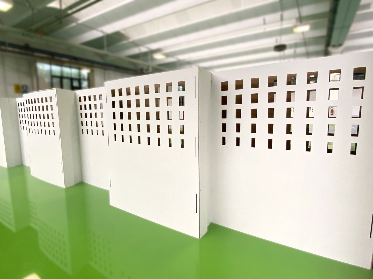 Отдельно стоящий, односторонний или двухсторонний модульный пользовательский экран Remor разделители ARCH-00130335 - Вид №4