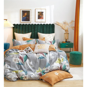 Комплект постельного белья Верона 21602, двуспальный, поплин цвет разноцветный MERCURY HOME