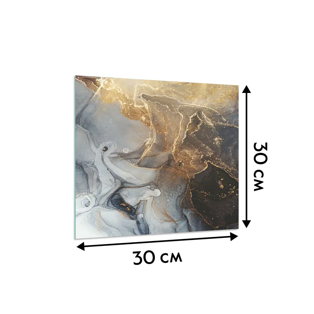 Картина на стекле «Узор 2» 30x30 см POSTERMARKET STLM-2126254 - Вид №4