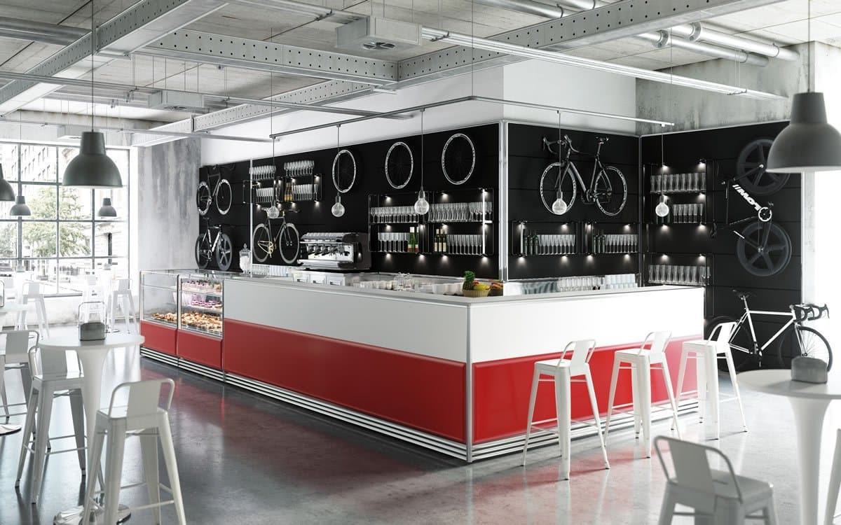 Деревянная барная стойка Frigomeccanica Next ARCH-00102318 - Вид №29