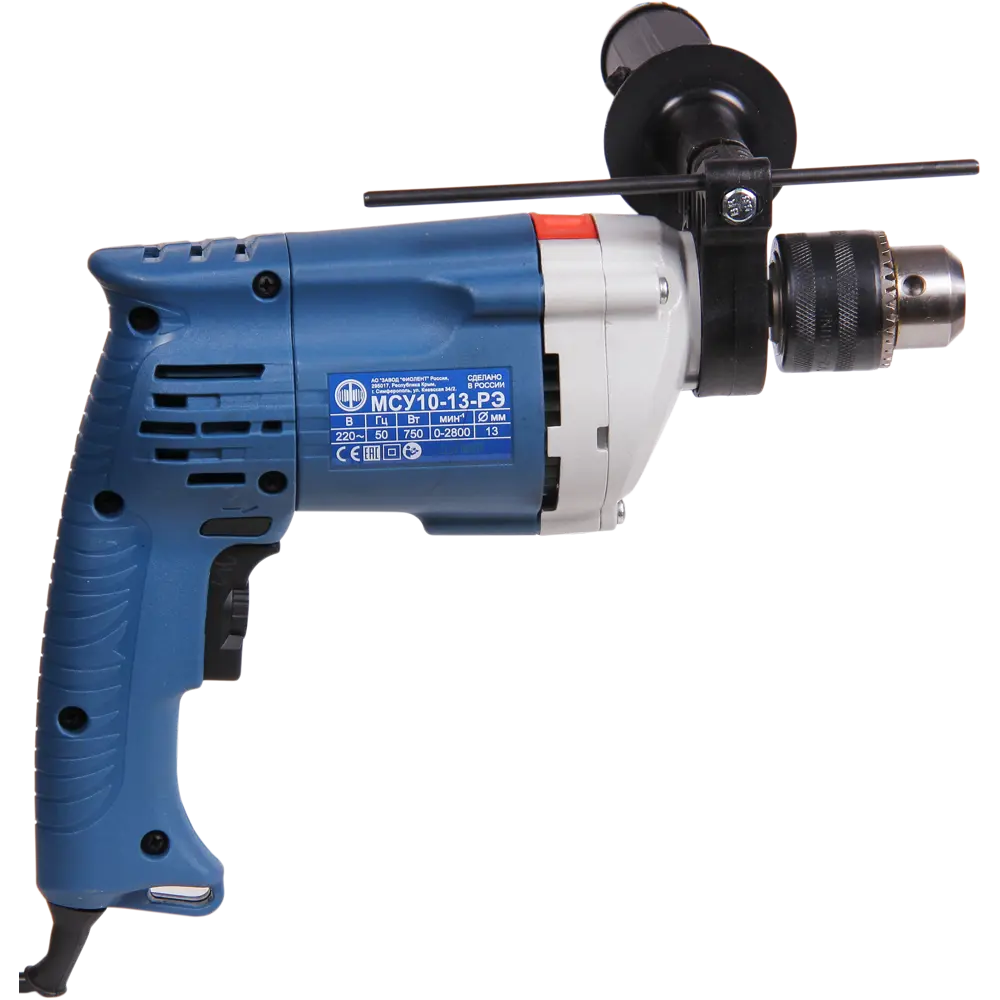 Дрель ударная Фиолент МСУ10-13-РЭ, 750 Вт STLM-2128308 - Вид №1