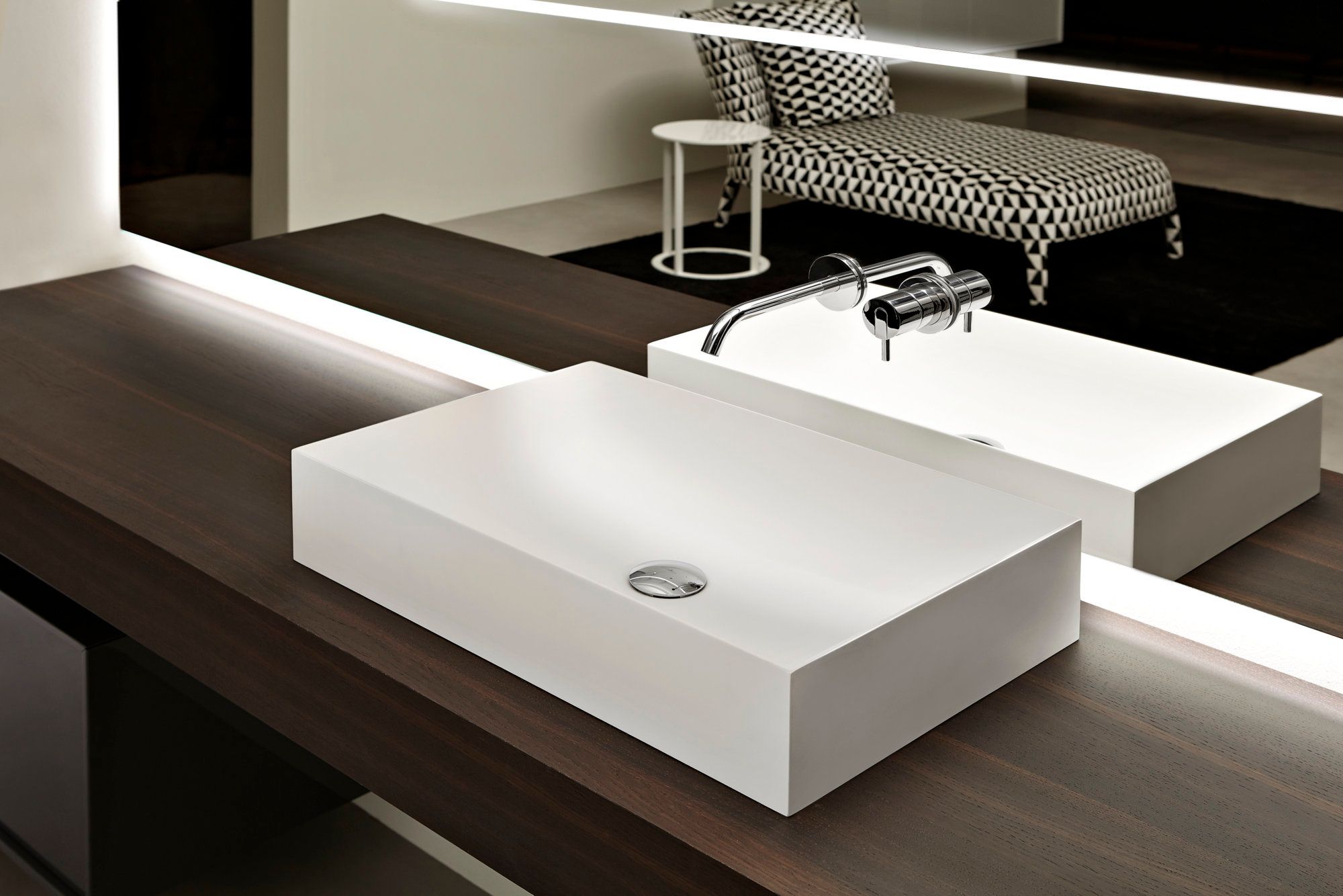 Прямоугольная столешница из Flumood® Antoniolupi Stratos ARCH-00113328 - Вид №1