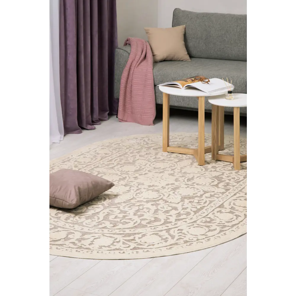 Ковер вискоза Genova 064/656590 240x340 см цвет слоновая кость RAGOLLE STLM-2135184 - Вид №3