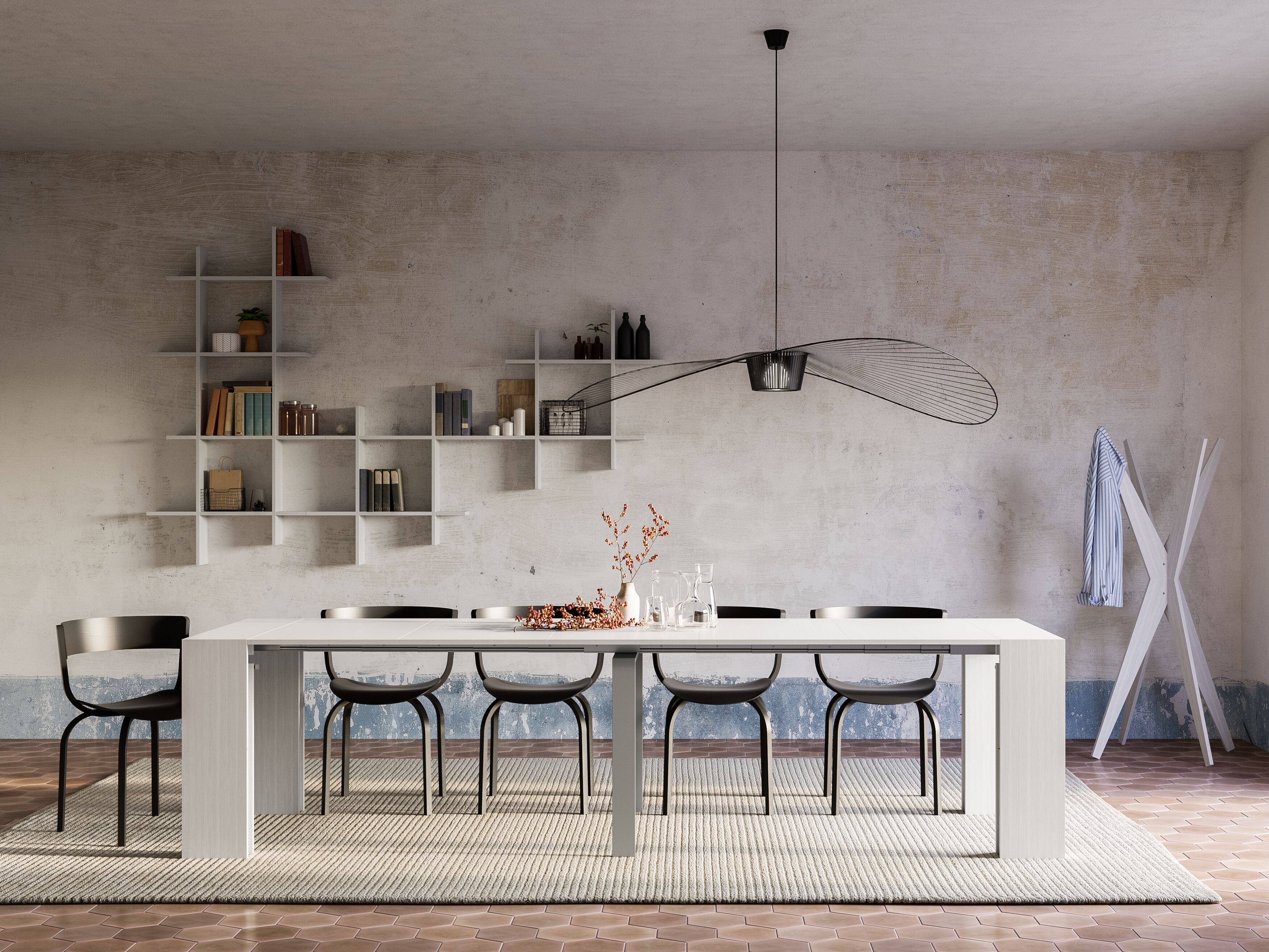 Напольная вешалка из меламиновой ткани Mobili Fiver EMMA ARCH-00014534 - Вид №6