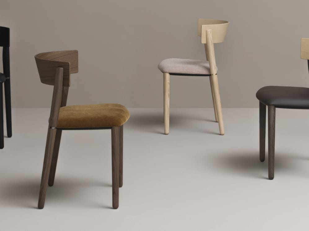 Стул с мягкой тканью PIAVAL PIPE-Contract ARCH-00026535