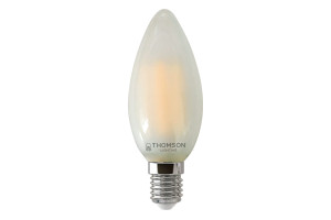 16306908 Светодиодная лампа LED FILAMENT CANDLE 5W 530Lm E14 6500K FROSTED TH-B2343 Thomson