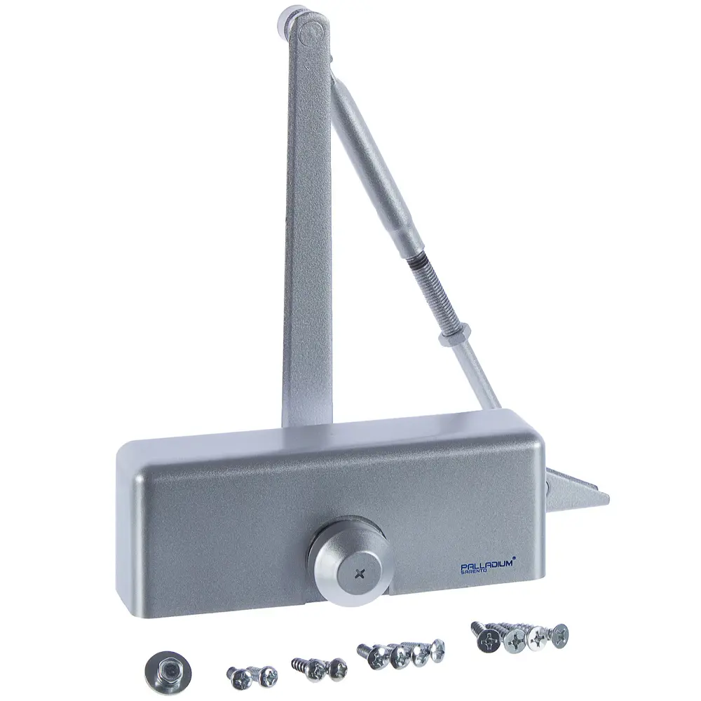 Доводчик 1060, 40-60 кг, цвет серебро PALLADIUM STLM-2043643 - Вид №1