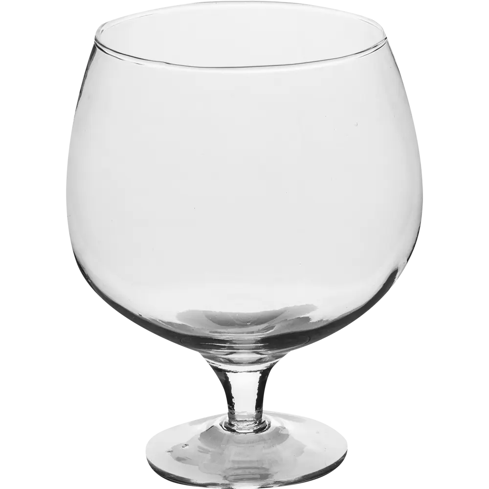 Ваза Santreyd «Бренди» — стеклянная на ножке для изысканного декора 82223426 STLM-0022305