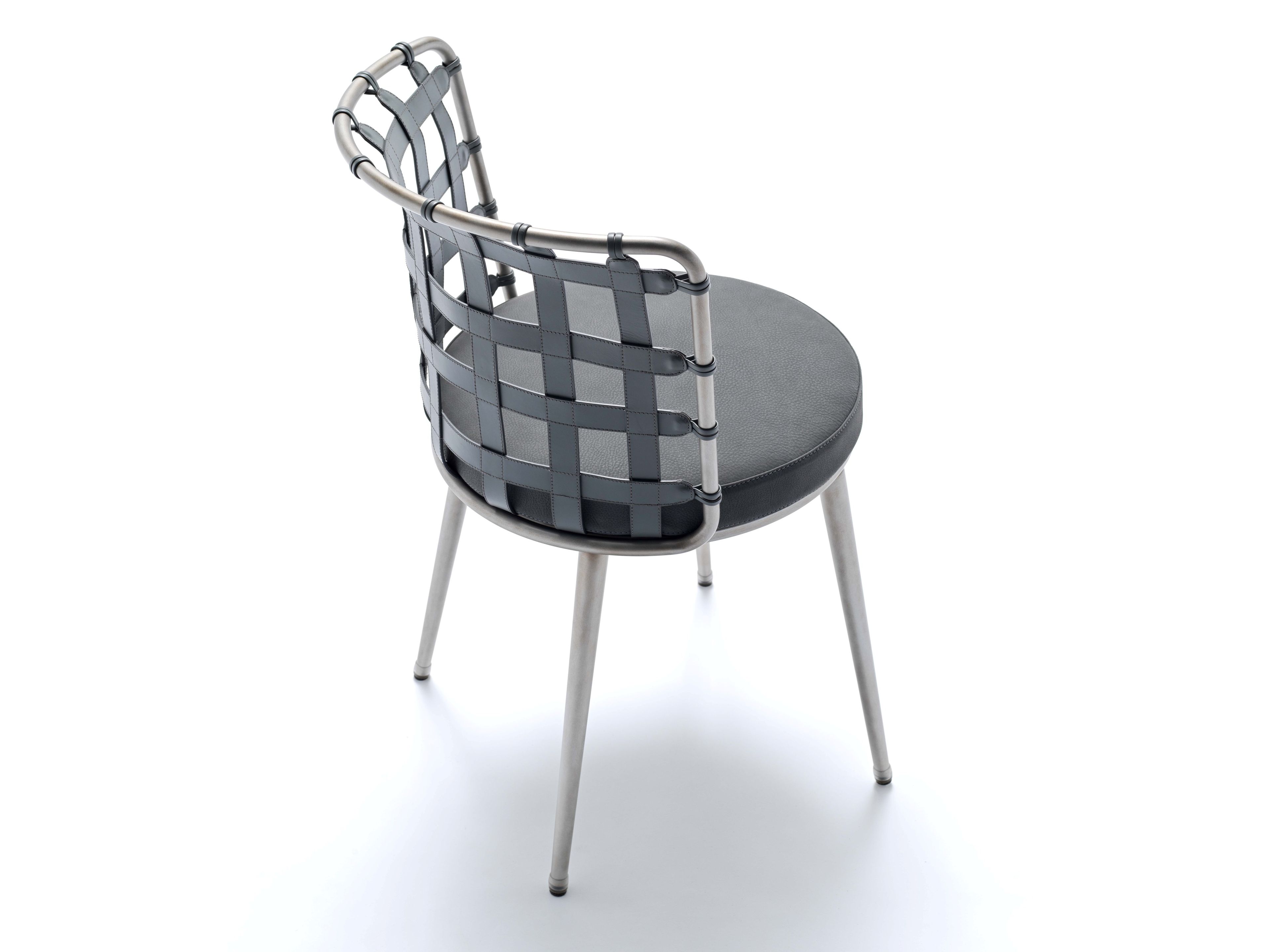 Стальной стул с мягким сиденьем Fasem Lola ARCH-00141346 - Вид №6