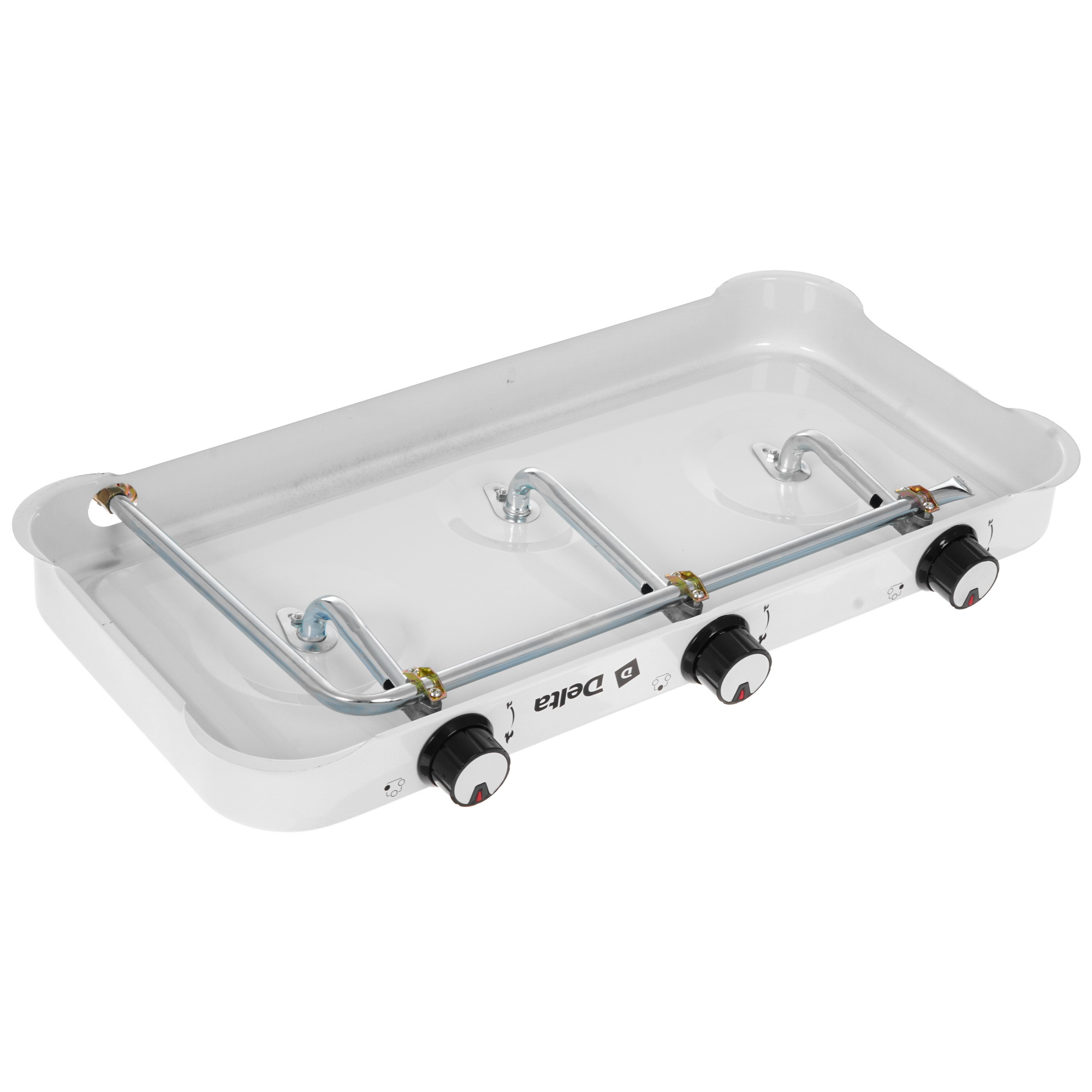 5349431 Газовая плитка DELTA D-2207 белый STDN-0044822 - Вид №3