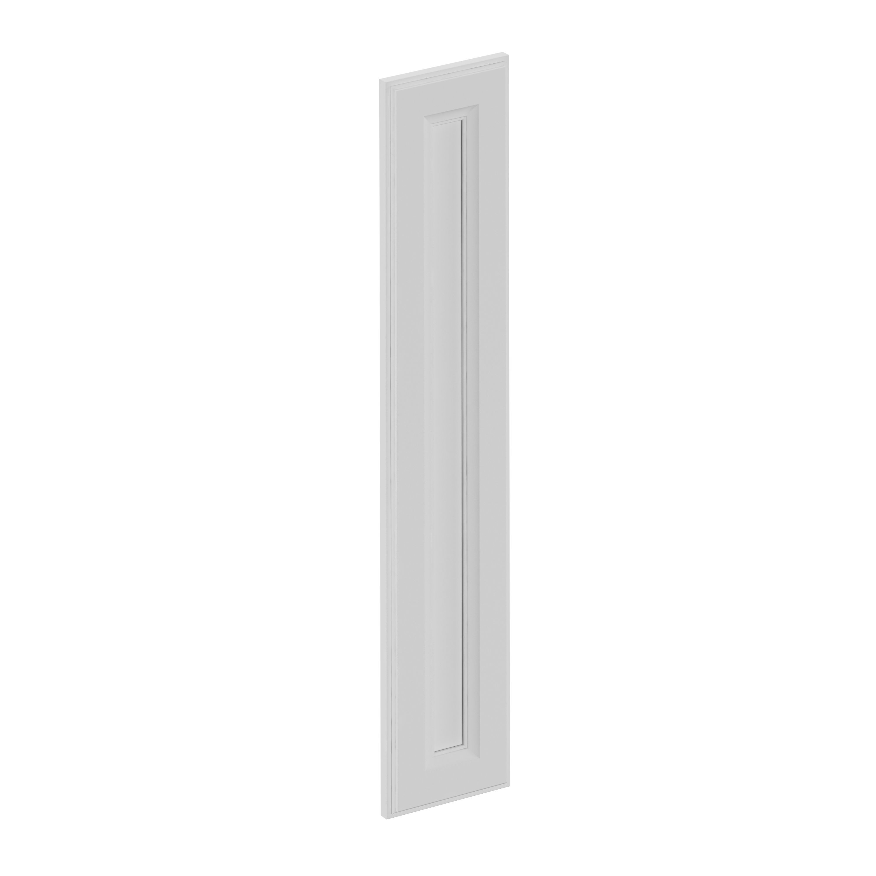 82011427 Дверь для шкафа 14.7x76.5 см МДФ цвет белый Реш STLM-0017533 DELINIA ID