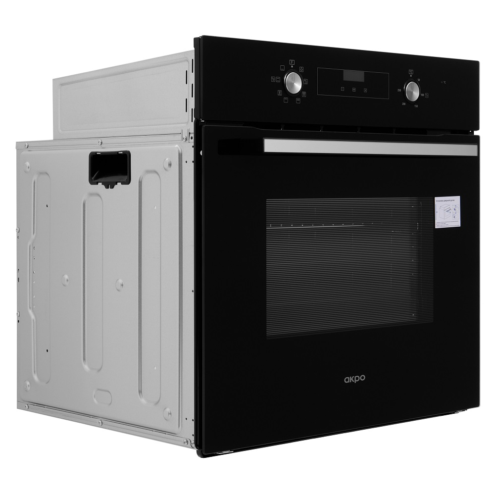 9033967 Электрический духовой шкаф Akpo PEA 7009SED03 IX черный STDN-0092368 - Вид №2