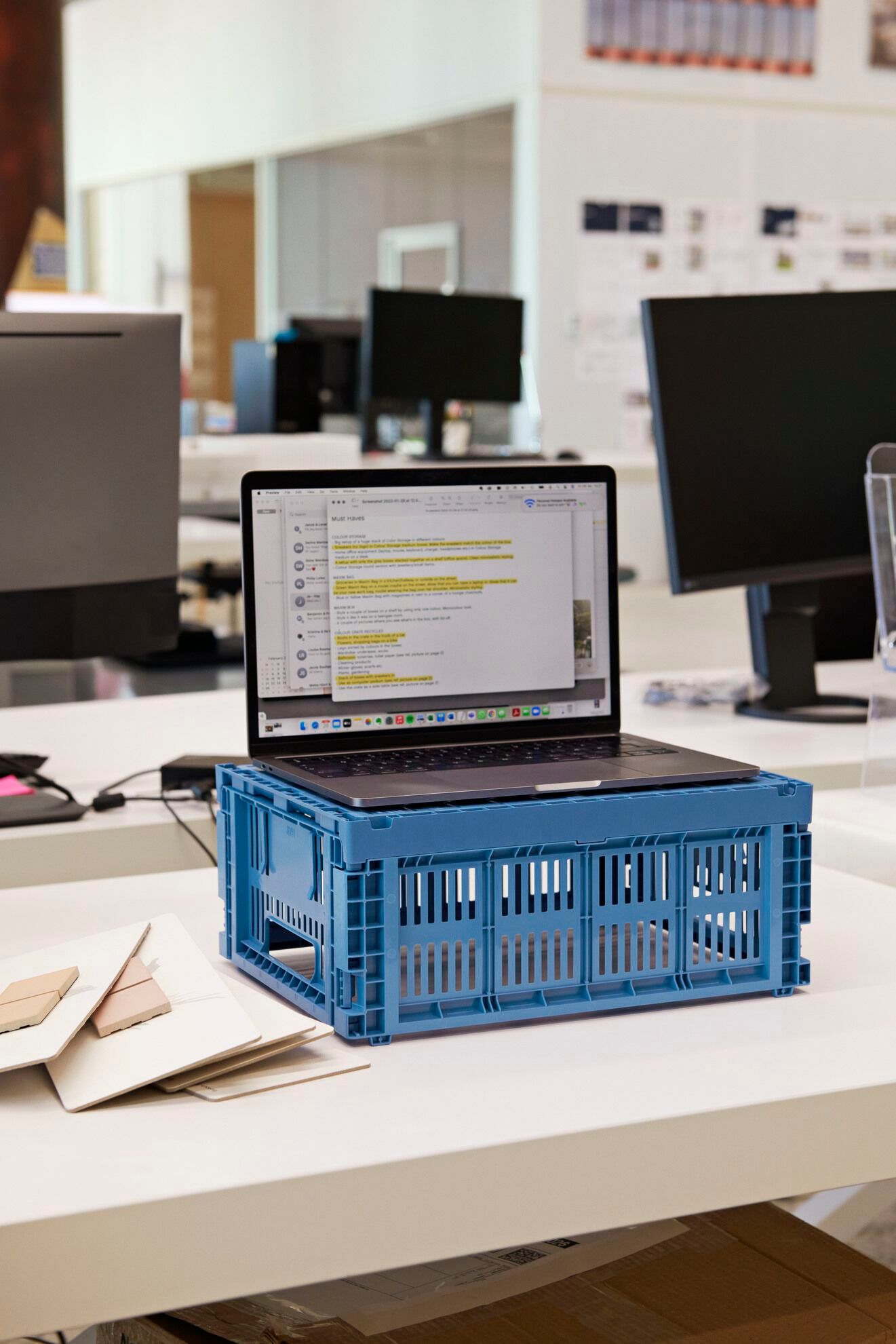 Переработанный пластиковый контейнер Hay цветной ящик ARCH-00075677 - Вид №38