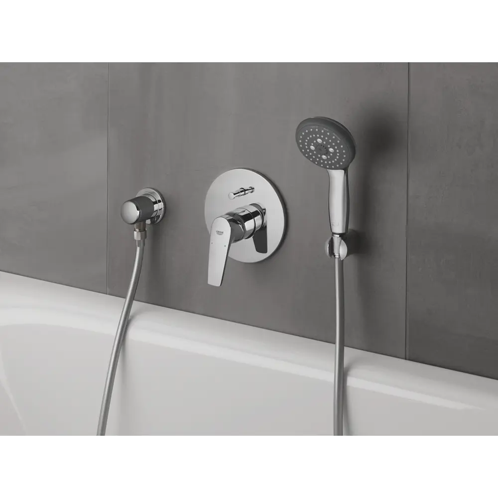 Лейка для душа Grohe Vitalio Start 3 режима цвет хром STLM-2178151 - Вид №6