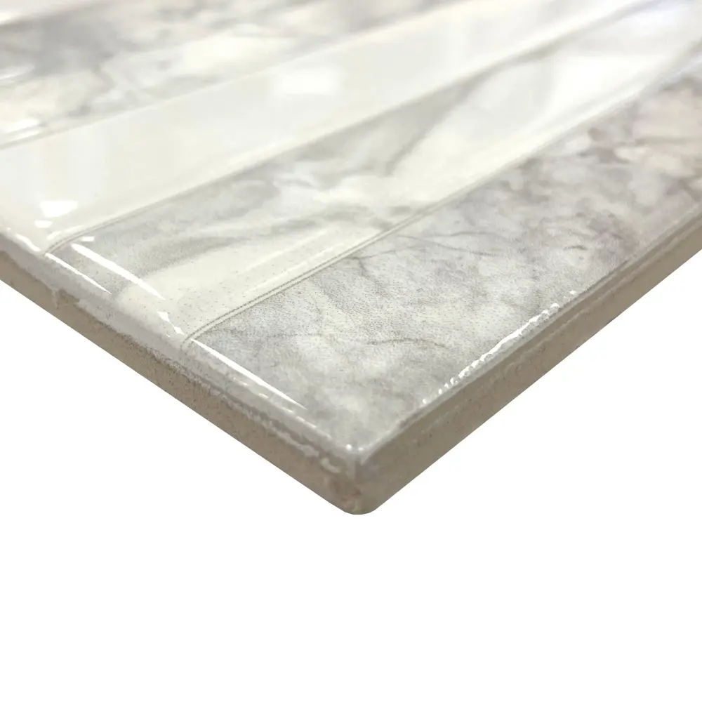 Плитка облицовочная Alma Ceramica Mercury 24.9x50 см 1.1205 м² цвет серый STLM-2021441 - Вид №2