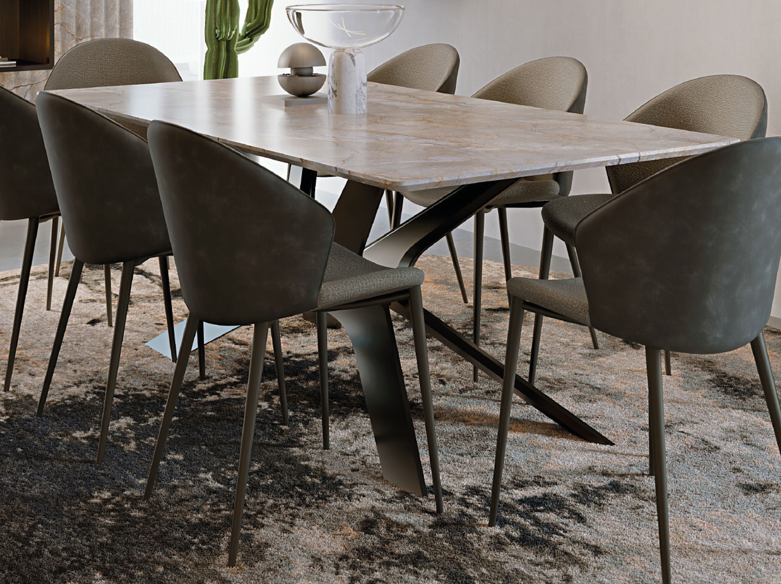 Деревянный прямоугольный стол Martini Interiors MORGAN ARCH-00058598 - Вид №1